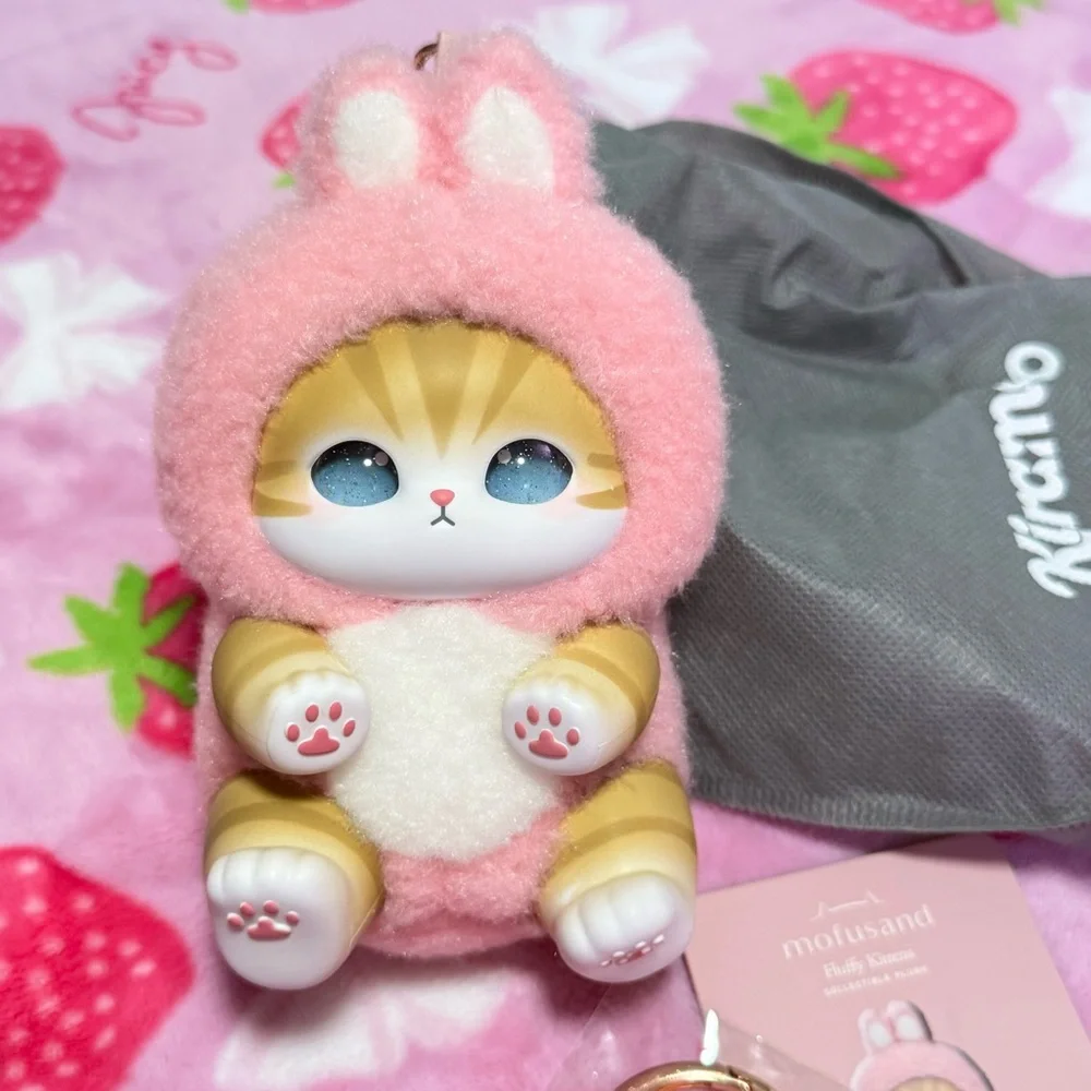 Mofusand Bunny Plush Keychain Kiramekko Tokyo Japan Exclusive Blind Box Rare - Picture 3 of 6